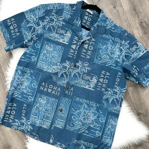 ROYAL CREATIONS Made in Hawaii Aloha Print Shirt